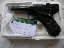 Pistole Erma KGP 68 v.č. 04536 r. 7,65 Br.  Pistole Erma KGP 68 v.č. 04536 r. 7,65 Br.