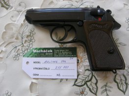 Pistole Walther PPK v.č.215080 r. 7,65 Br. Pistole Walther PPK v.č.215080 r. 7,65 Br.