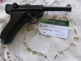 Pistole P 08 rok 4646 /černa vdova / r. 9 mm Luger Pistole P 08 rok 4646 /černa vdova / r. 9 mm Luger
