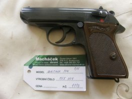 Pistole Walther PPK v.č. 155009 r. 7, 65 Br. Pistole Walther PPK v.č. 155009 r. 7, 65 Br.
