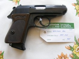 Pistole Walther PPK v.č. 187541 r. 7,65 Br. Pistole Walther PPK v.č. 187541 r. 7,65 Br.