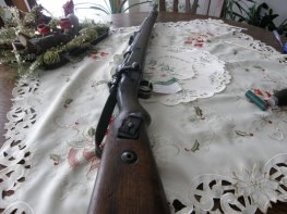 Vojenská puška K 98 v.č. 5653 i r. 8 x 57 JS Vojenská puška K 98 v.č. 5653 i r. 8 x 57 JS