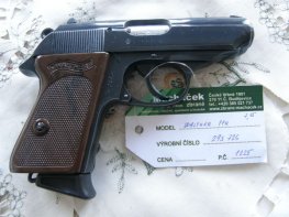 Pistole Walther PPK v.č. 293726 r. 7,65 Br. Pistole Walther PPK v.č. 293726 r. 7,65 Br.
