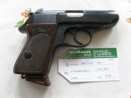 Pistole Walther PPK v.č. 263529 r. 7,65 Br. Pistole Walther PPK v.č. 263529 r. 7,65 Br.