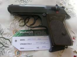 Pistole Walther PPK v.č.104175 LR. r.22 LR Pistole Walther PPK v.č.104175 LR. r.22 LR