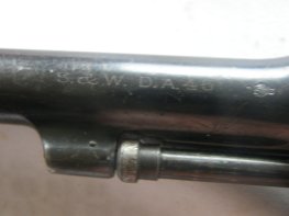 Revolver Smith Wesson DA v.č. 204443 mod. 1937 r. 45 ACP Revolver Smith Wesson DA v.č. 204443 mod. 1937 r. 45 ACP