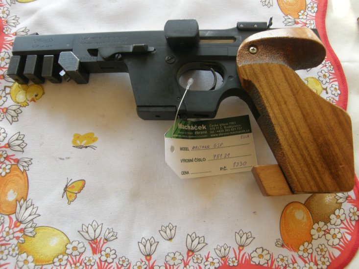 Sportovní pistole Walther GSP v.č.75121 r. 22 LR