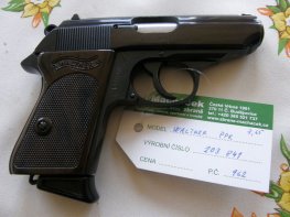 Pistole Walther PPK v.č. 203841 r. 7,65 Br. Pistole Walther PPK v.č. 203841 r. 7,65 Br.