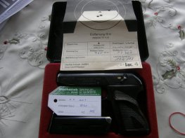 Pistole Heckler Koch Mod. 4 v.č.12301 r. 7,65 Br. Pistole Heckler Koch Mod. 4 v.č.12301 r. 7,65 Br.