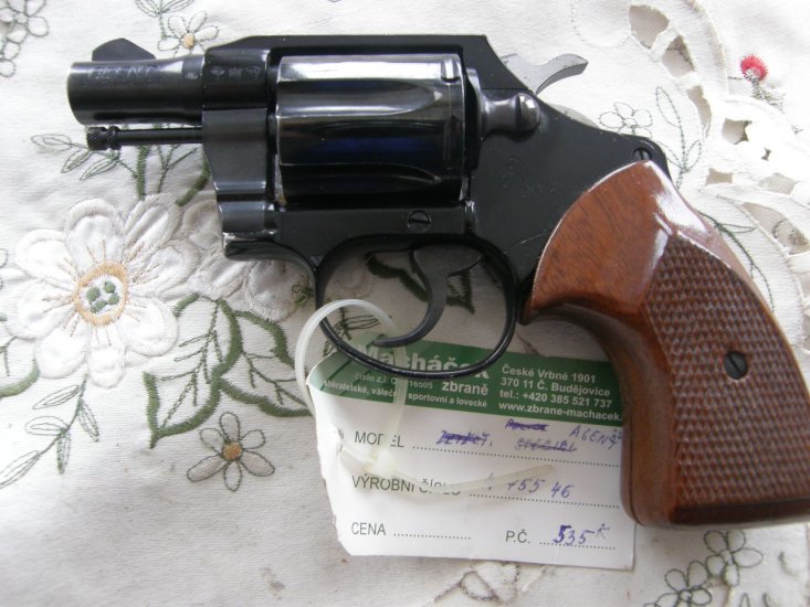 Revolver Colt Agent v.č.25546 R.38 Sp.