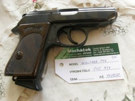 Pistole Walther PPK v.č.165934 r. 7,65 Br Pistole Walther PPK v.č.165934 r. 7,65 Br